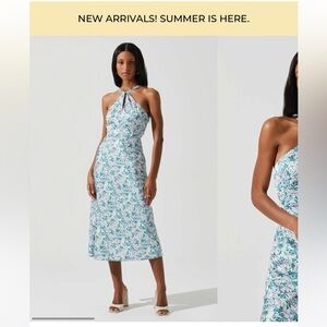 ASTR Sandrine midi dress